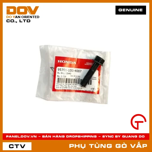 BU LÔNG 10X40 MÃ PHỤ TÙNG 957011004007 — 957011004007