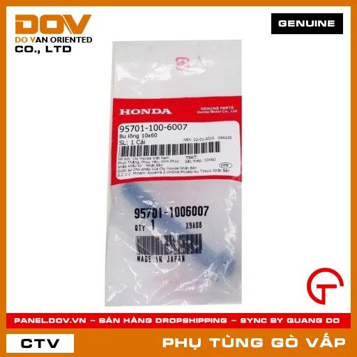 BU LÔNG 10X60 MÃ PHỤ TÙNG 957011006007 — 957011006007
