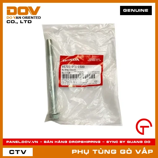 BU LÔNG 10X115 MÃ PHỤ TÙNG 957011011500 — 957011011500