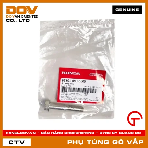 BU LÔNG 8X50 MÃ PHỤ TÙNG 958010805000 — 958010805000