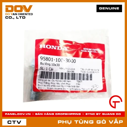 BU LÔNG 10X30 MÃ PHỤ TÙNG 958011003000 — 958011003000