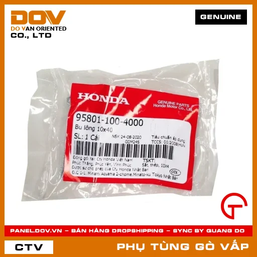 BU LÔNG 10X40 MÃ PHỤ TÙNG 958011004000 — 958011004000