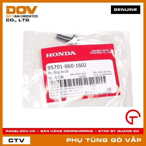 BU LÔNG 10X40 MÃ PHỤ TÙNG 958011004002 — 958011004002