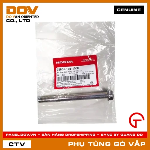 BU LÔNG TREO ĐỘNG CƠ 10X110 MÃ PHỤ TÙNG 958011011008 — 958011011008