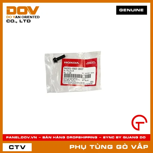 BU LÔNG 6X18 MÃ PHỤ TÙNG 960010601807 — 960010601807