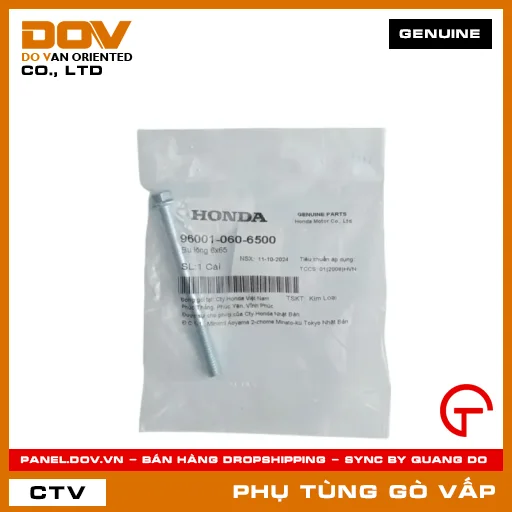 BU LÔNG 6X65 MÃ PHỤ TÙNG 960010606500 — 960010606500