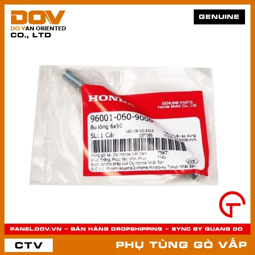 BU LÔNG 6X90 MÃ PHỤ TÙNG 960010609000 — 960010609000