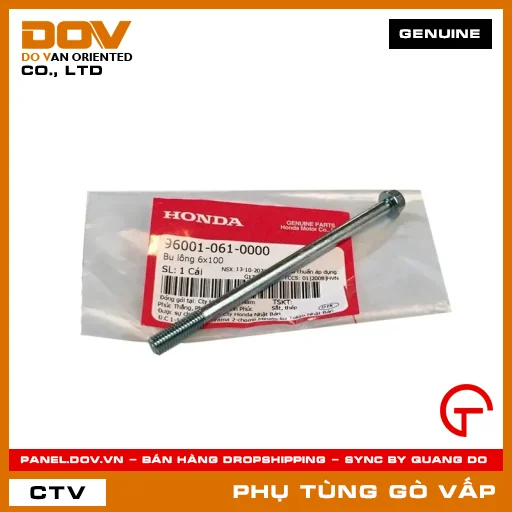 BU LÔNG 6X100 MÃ PHỤ TÙNG 960010610000 — 960010610000