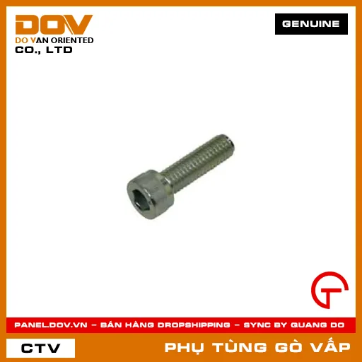 BU-LÔNG ĐẦU CHÌM 6X20 MÃ PHỤ TÙNG 966000602008 — 966000602008