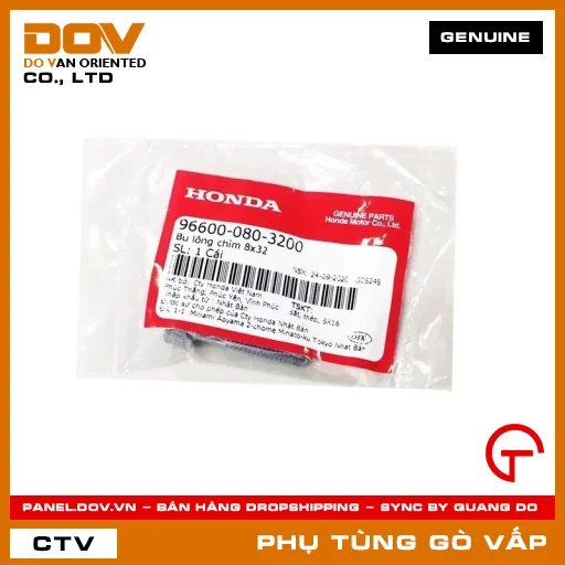 BU LÔNG CHÌM 8X32 MÃ PHỤ TÙNG 966000803200 — 966000803200