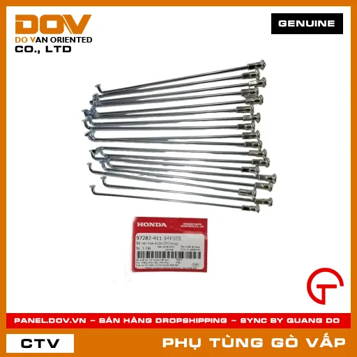 BỘ NAN HOA A10X157(TRONG) MÃ PHỤ TÙNG 9728241154P0SS — 9728241154P0SS
