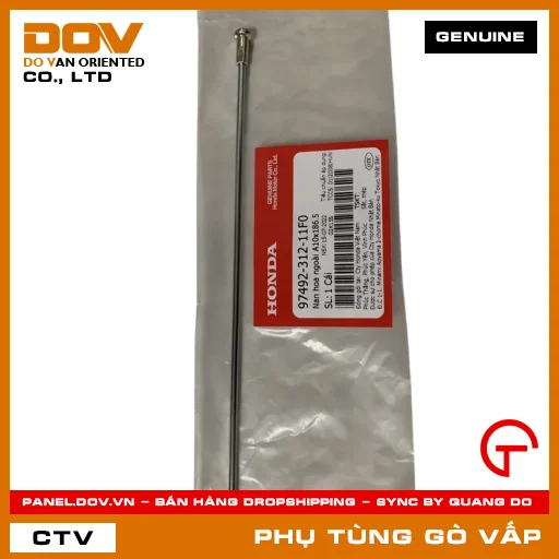 NAN HOA NGOÀI A10X186.5 MÃ PHỤ TÙNG 9749231211F0 — 9749231211F0