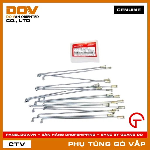 BỘ NAN HOA TRƯỚC,NGOÀI A11X184.5 MÃ PHỤ TÙNG 9755031209K0SS — 9755031209K0SS