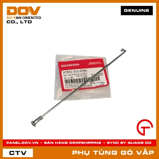 NAN HOA TRONG A11X183.5 MÃ PHỤ TÙNG 9755131207K0 — 9755131207K0