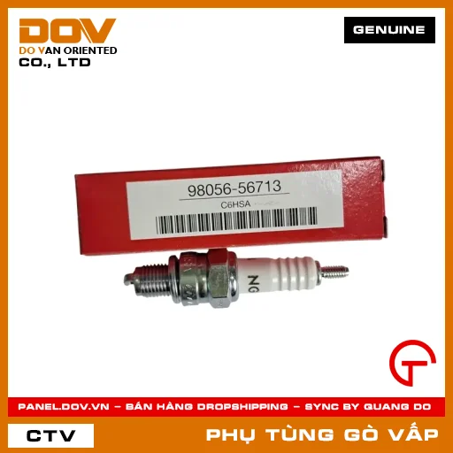 BUGI (C6HSA)(NGK) MÃ PHỤ TÙNG 9805656713 — 9805656713