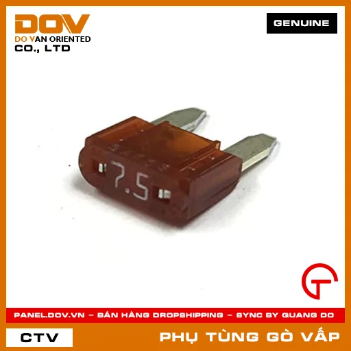 CẦU CHÌ 7.5A MÃ PHỤ TÙNG 9820040750 — 9820040750