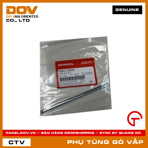TUỐC NƠ VÍT 3 MÃ PHỤ TÙNG 9900330000 — 9900330000