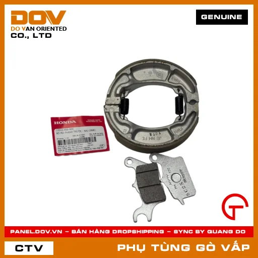 BỘ BỐ THẮNG TRƯỚC - SAU (K66) MÃ PHỤ TÙNG CP010K66900 — CP010K66900