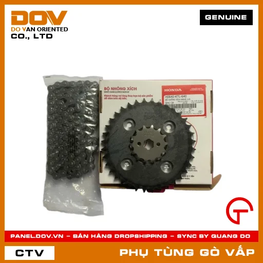 BỘ NHÔNG XÍCH (NSD) WAVE 110 MÃ PHỤ TÙNG H0640KTL640 — H0640KTL640