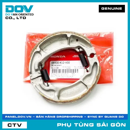 BỘ BỐ THẮNG | HONDA PARTS CODE 06430K12V00 — 06430K12V00