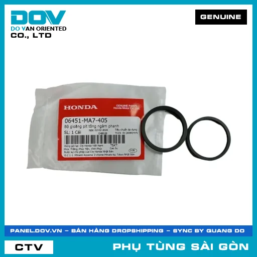 BỘ RON PÍT TÔNG NGÀM PHANH | HONDA PARTS CODE 06451MA7405 — 06451MA7405