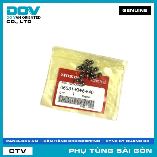 BỘ BI PHUỐC #8X18 | HONDA PARTS CODE 06531KW6840 — 06531KW6840