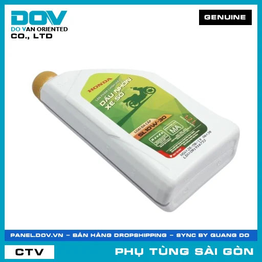 CHAI NHỚT ĐỘNG CƠ XE SỐ SL-MA 10W-30 1L | HONDA PARTS CODE 082322MAK1LVD — 082322MAK1LVD