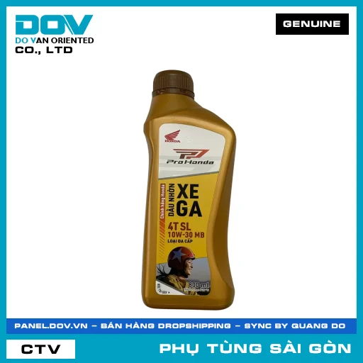 NHỚT SL ĐỘNG CƠ XE GA SL-MB 10W-30 0.8L | HONDA PARTS CODE 082322MBK8LV1 — 082322MBK8LV1