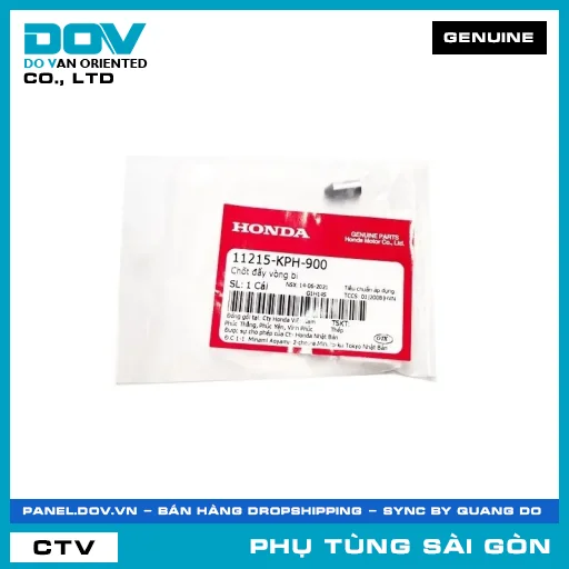 CHỐT ĐẨY VÒNG BI | HONDA PARTS CODE 11215KPH900 — 11215KPH900