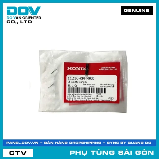 LÒ XO ĐẨY VÒNG BI | HONDA PARTS CODE 11216KPH900 — 11216KPH900