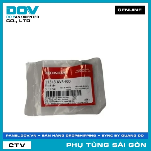 ỐC XẢ CẶN | HONDA PARTS CODE 11343KVB900 — 11343KVB900