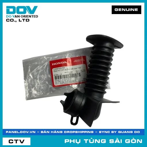 ỐNG HÚT GIÓ BUỒNG DÂY ĐAI TRÁI | HONDA PARTS CODE 11345KVB900 — 11345KVB900