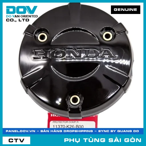 NẮP CHẮN NHIỆT PHẢI | HONDA PARTS CODE 11370K26B00 — 11370K26B00