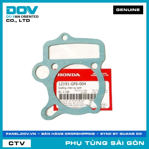 RON CHÂN XY LANH | HONDA PARTS CODE 12191GF6004 — 12191GF6004