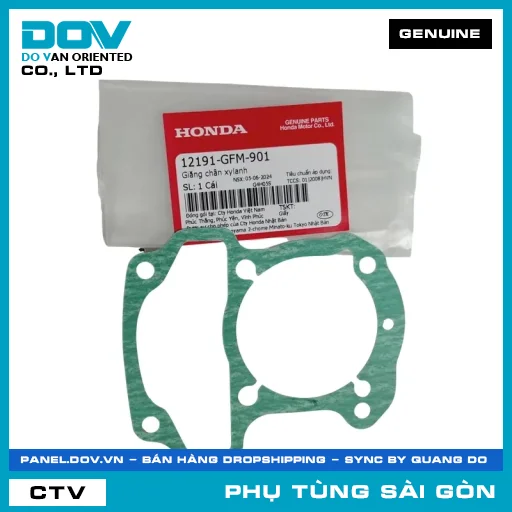 GIĂNG CHÂN XYLANH | HONDA PARTS CODE 12191GFM901 — 12191GFM901