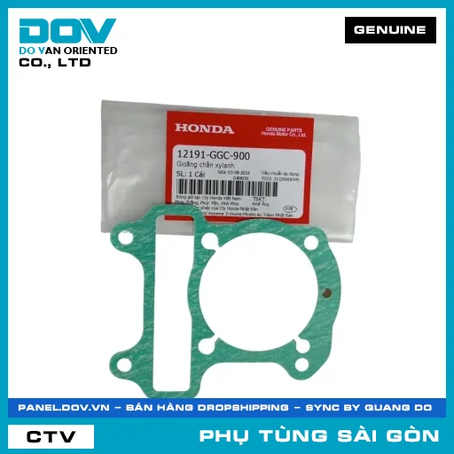 RON CHÂN XYLANH | HONDA PARTS CODE 12191GGC900 — 12191GGC900