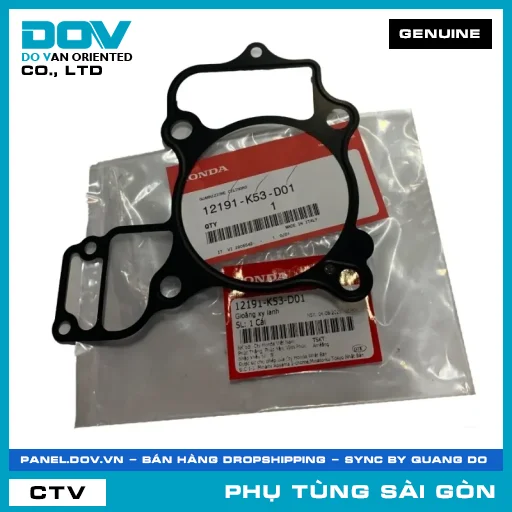 RON XY LANH | HONDA PARTS CODE 12191K53D01 — 12191K53D01