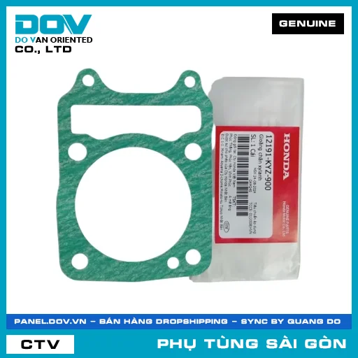 RON CHÂN XYLANH | HONDA PARTS CODE 12191KYZ900 — 12191KYZ900