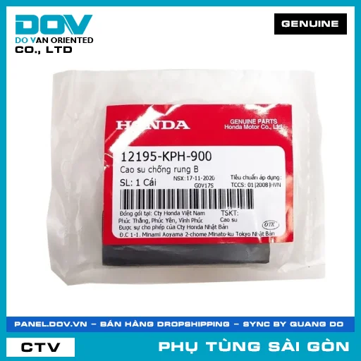 CAO SU CHỐNG RUNG B | HONDA PARTS CODE 12195KPH900 — 12195KPH900