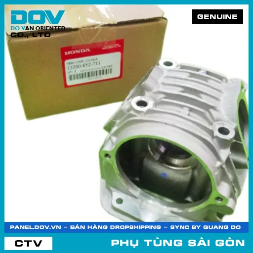 CỤM ĐẦU QUY LÁT | HONDA PARTS CODE 12200KYZ711 — 12200KYZ711
