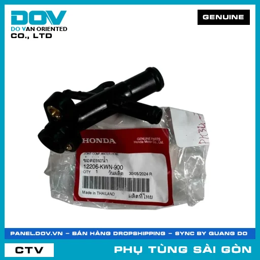 CỤM ĐẦU NỐI ỐNG NƯỚC | HONDA PARTS CODE 12206KWN900 — 12206KWN900
