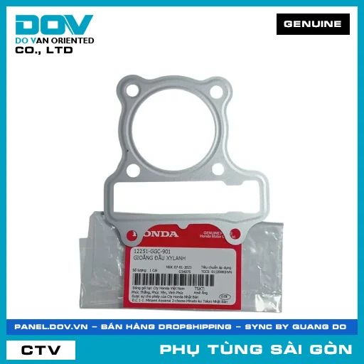 RON ĐẦU XYLANH | HONDA PARTS CODE 12251GGC901 — 12251GGC901