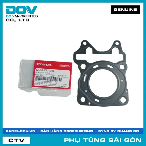 RON ĐẦU XY LANH | HONDA PARTS CODE 12251K77V01 — 12251K77V01