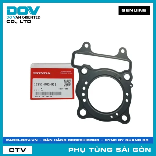 RON ĐẦU XY LANH | HONDA PARTS CODE 12251KGG912 — 12251KGG912