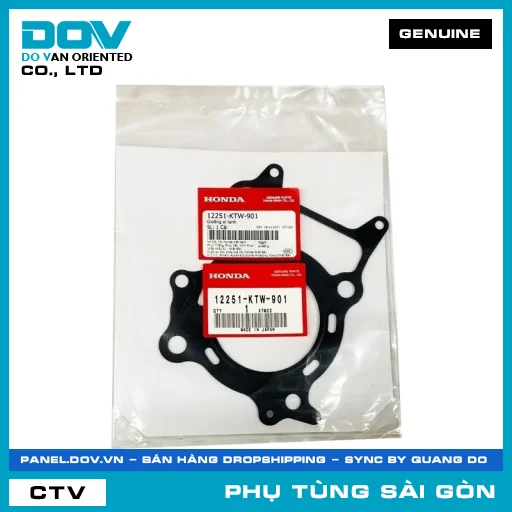 RON XI LANH | HONDA PARTS CODE 12251KTW901 — 12251KTW901