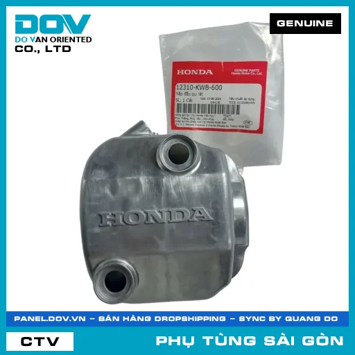 NẮP ĐẦU QUI LÁT | HONDA PARTS CODE 12310KWB600 — 12310KWB600