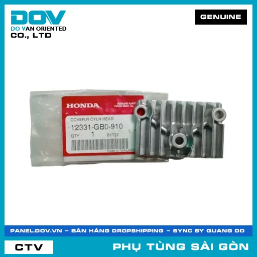 NẮP ĐẦU QUY LÁT PHẢI | HONDA PARTS CODE 12331GB0910 — 12331GB0910