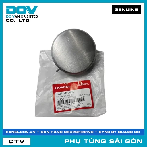 NẮP ĐẦU QUY LÁT TRÁI | HONDA PARTS CODE 12341KFL850 — 12341KFL850
