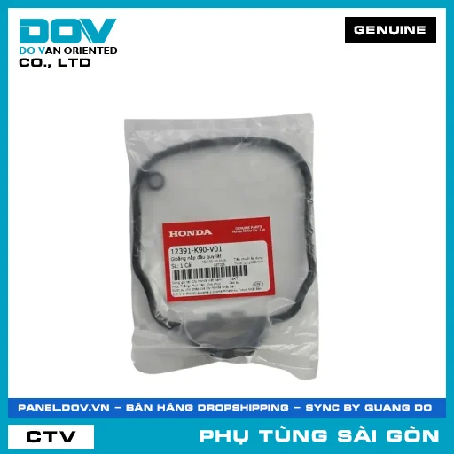 RON NẮP ĐẦU QUY LÁT | HONDA PARTS CODE 12391K90V01 — 12391K90V01