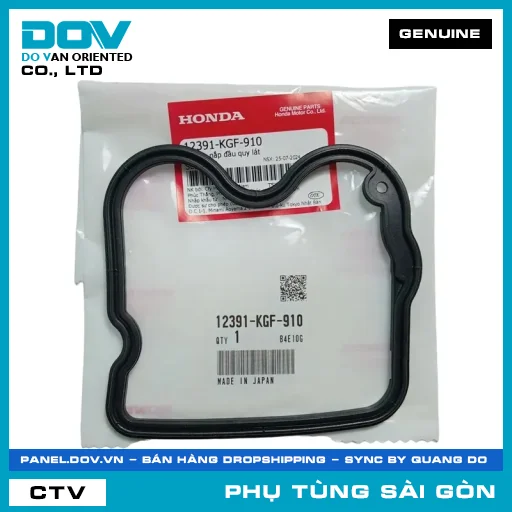 RON NẮP ĐẦU QUY LÁT | HONDA PARTS CODE 12391KGF910 — 12391KGF910